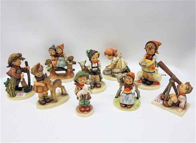 Appraisal: GERMAN HUMMEL PORCELAIN FIGURINES TM- - ''Friends '' HUM I