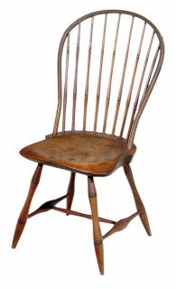 Appraisal: American Paint Chair probably Pennsylvania circa mellow color and traces