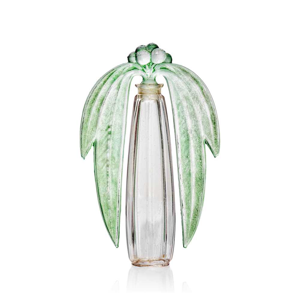 Appraisal: REN LALIQUE FRENCH - BOUCHON EUCALYPTUS SCENT BOTTLE NO designed