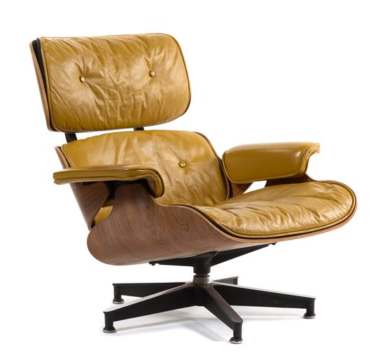 Appraisal: Sale Lot A Rosewood Lounge Chair Charles and Ray Eames