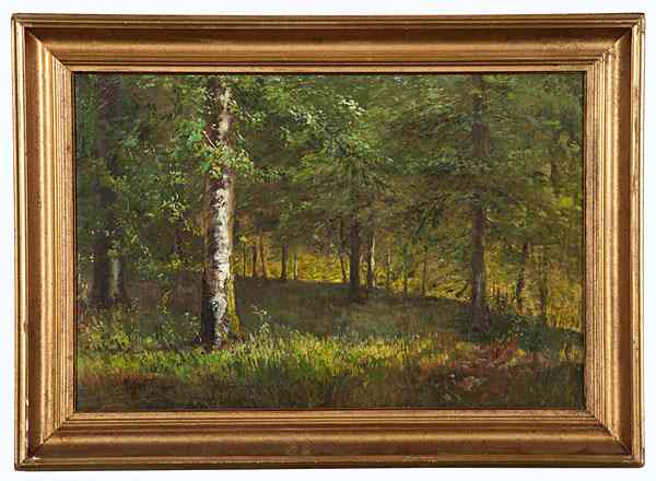 Appraisal: Forest Landscape by Patty Thum Patty Thum Louisville Kentucky -