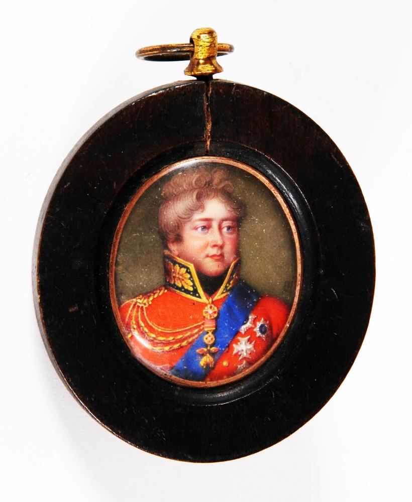 Appraisal: ATTRIBUTED TO HENRY BONE R A - The Prince Regent