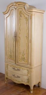 Appraisal: Drexel Heritage Painted Armoire Drexel Heritage Furnishings painted armoire features