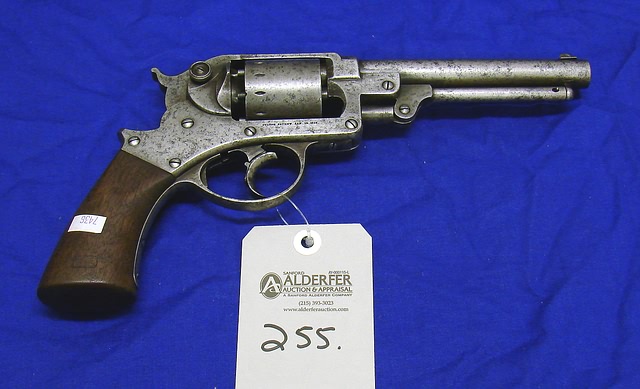 Appraisal: Starr Double Action Army percussion revolver Cal bbl Sn Inspector's