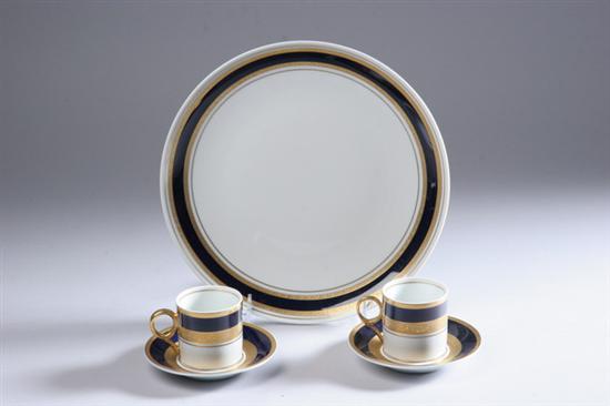 Appraisal: -PIECE STEATITA PORCELAIN PARTIAL DINNER SERVICE Including eight dinner plates