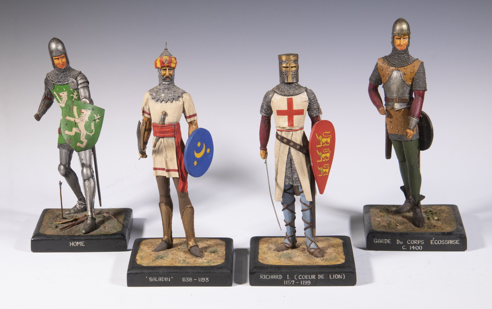 Appraisal: CRUSADES LATE MEDIEVAL ERA FIGURES BY I H ARTHUR Hand