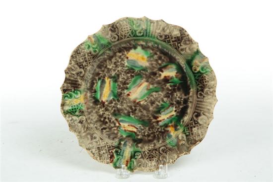 Appraisal: WHIELDON PLATE England nd half- th century Scalloped and molded