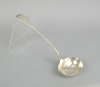 Appraisal: A George III Sterling Silver Ladle London ca by William