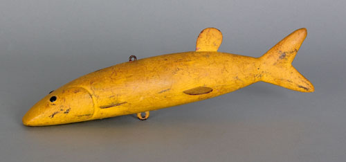 Appraisal: Fish decoy early mid th c l