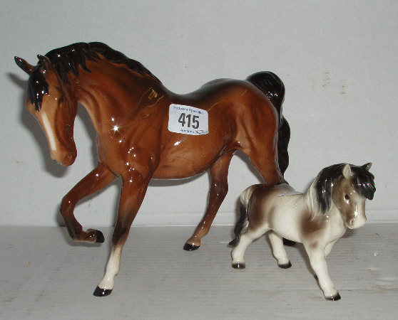 Appraisal: Spirit Of Freedom Brown Grey Goebel Pony