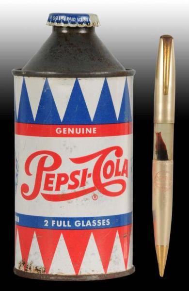 Appraisal: Lot of s Pepsi-Cola Pieces Description Consists of lead pencil