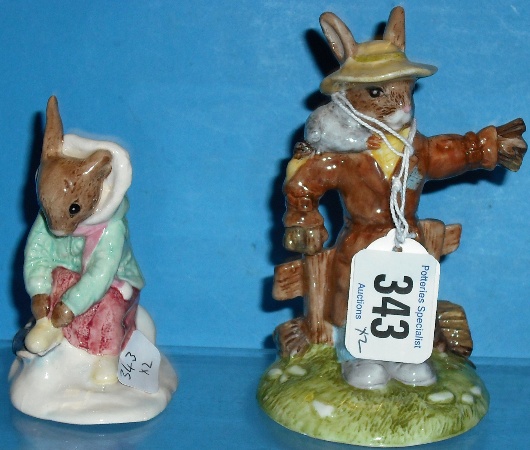 Appraisal: Royal Doulton Bunnykins Figures Scarecrow DB limited edition with Certificate