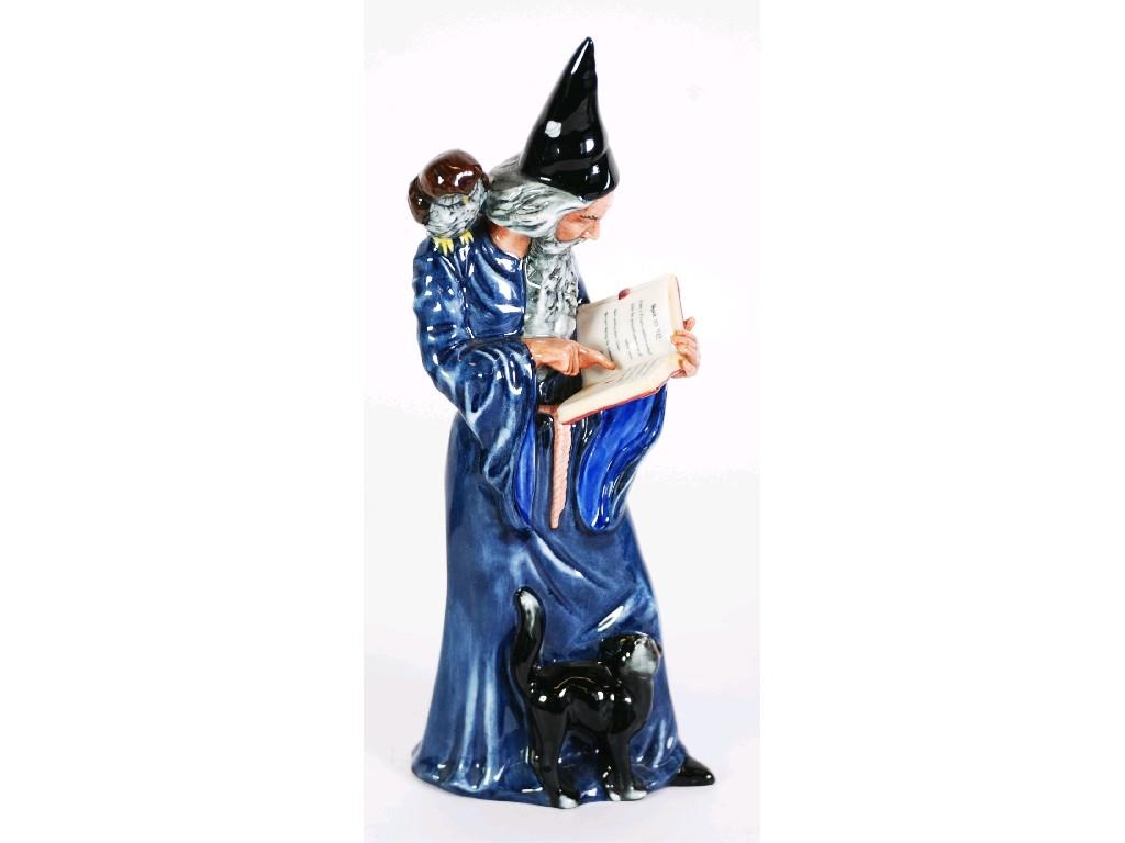 Appraisal: ROYAL DOULTON CHINA FIGURE 'THE WIZARD' HN cm high printed