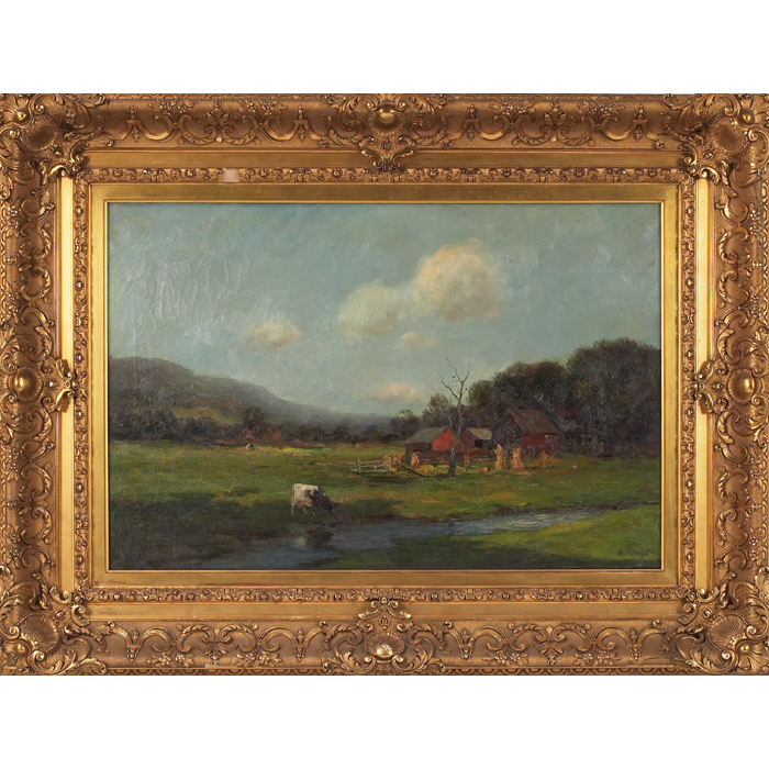 Appraisal: Charles Paul Gruppe American - ''The Catskills '' c oilon