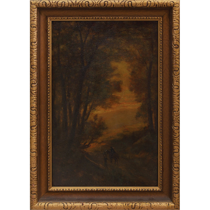 Appraisal: Leon Germain Pelouse French - Barbizon Landscape c oil board