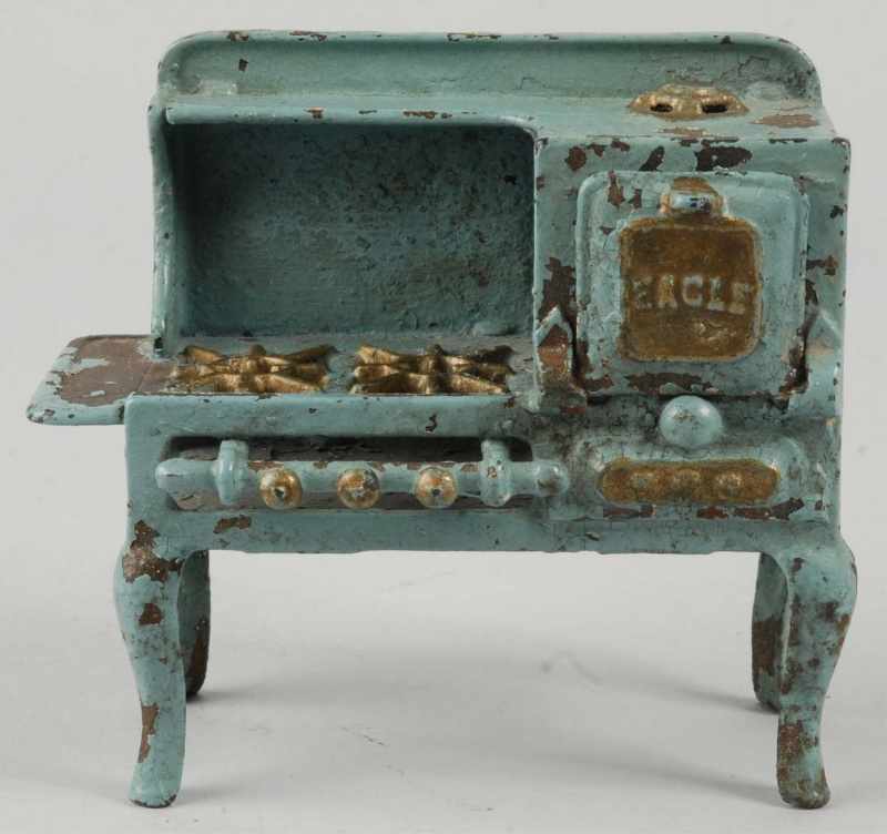 Appraisal: Cast Iron Hubley Eagle Children's Stove Description Needs restoration Moderate