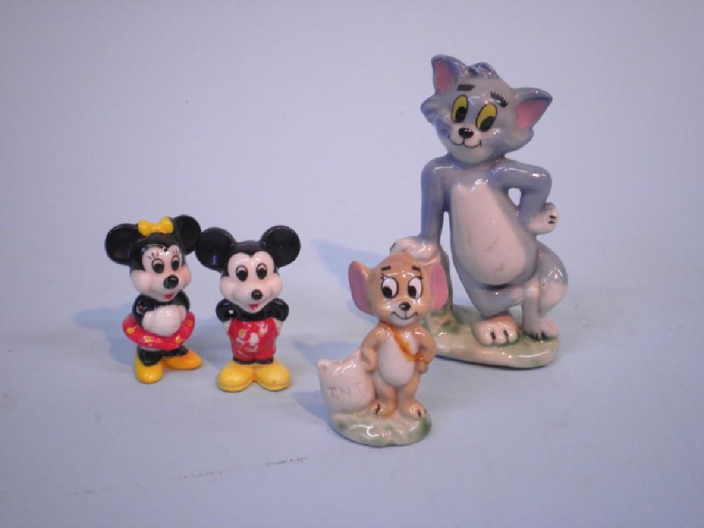 Appraisal: A Wade Blow-Up figure of Tom another Jerry and a