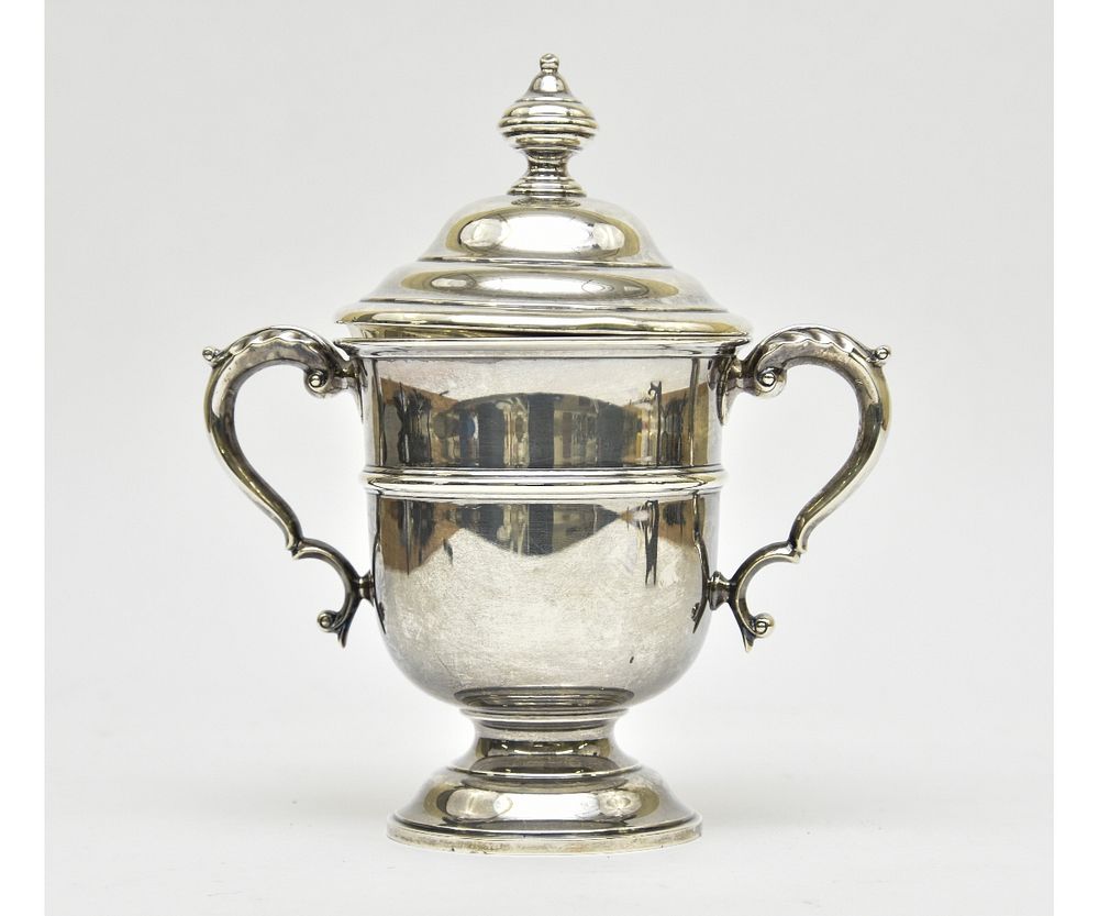 Appraisal: Sterling Silver Loving Trophy Cup Sterling silver loving trophy cup