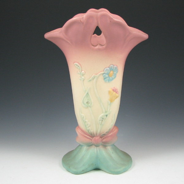 Appraisal: Hull Bow Knot B- - Vase - Mint w Label