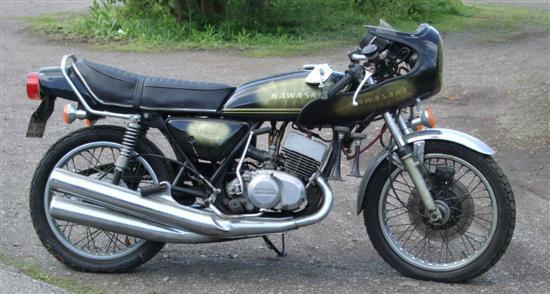 Appraisal: Kawasaki S A motor cycle Registration 'JPA N'