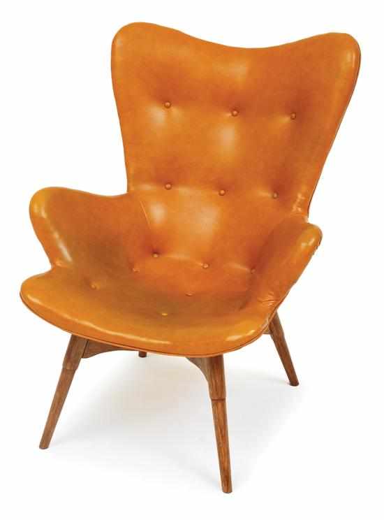 Appraisal: A Grant Featherston R contour dining chair Circa - factory