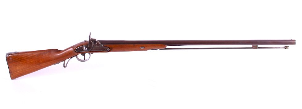 Appraisal: Belgian Black Powder Musket Rifle For your consideration is a