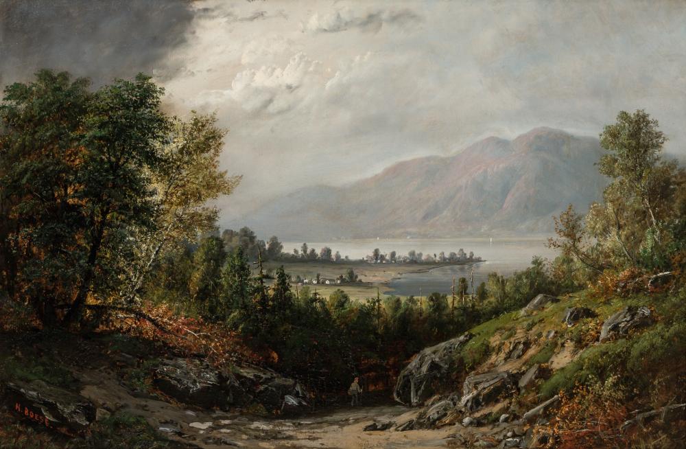 Appraisal: HENRY BOESE American - Highlands of the Hudson Near Cold