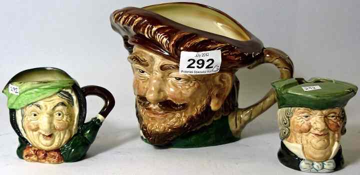 Appraisal: Royal Doulton Large Character Jug Drake D Small Sairey Gamp