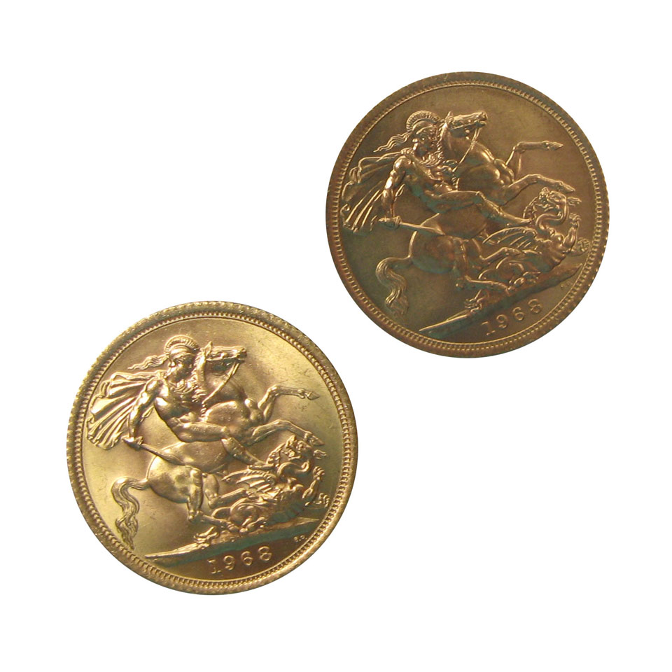 Appraisal: English Gold Sovereigns