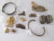 Appraisal: A mixed lot including a pair of antique ct gold