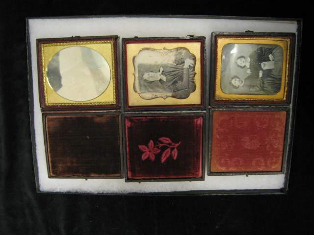 Appraisal: Daguerreotypes in cases