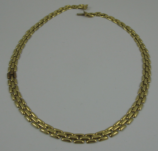 Appraisal: FOURTEEN KARAT GOLD CHAIN NECKLACE - in length Weight grams