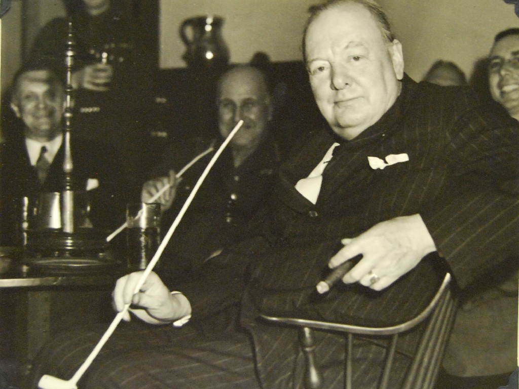 Appraisal: A private album of unpublished photographs of Winston Churchill's visit