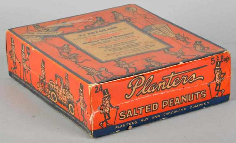 Appraisal: Planters Peanut Shipping Display Box Great graphics Only light to