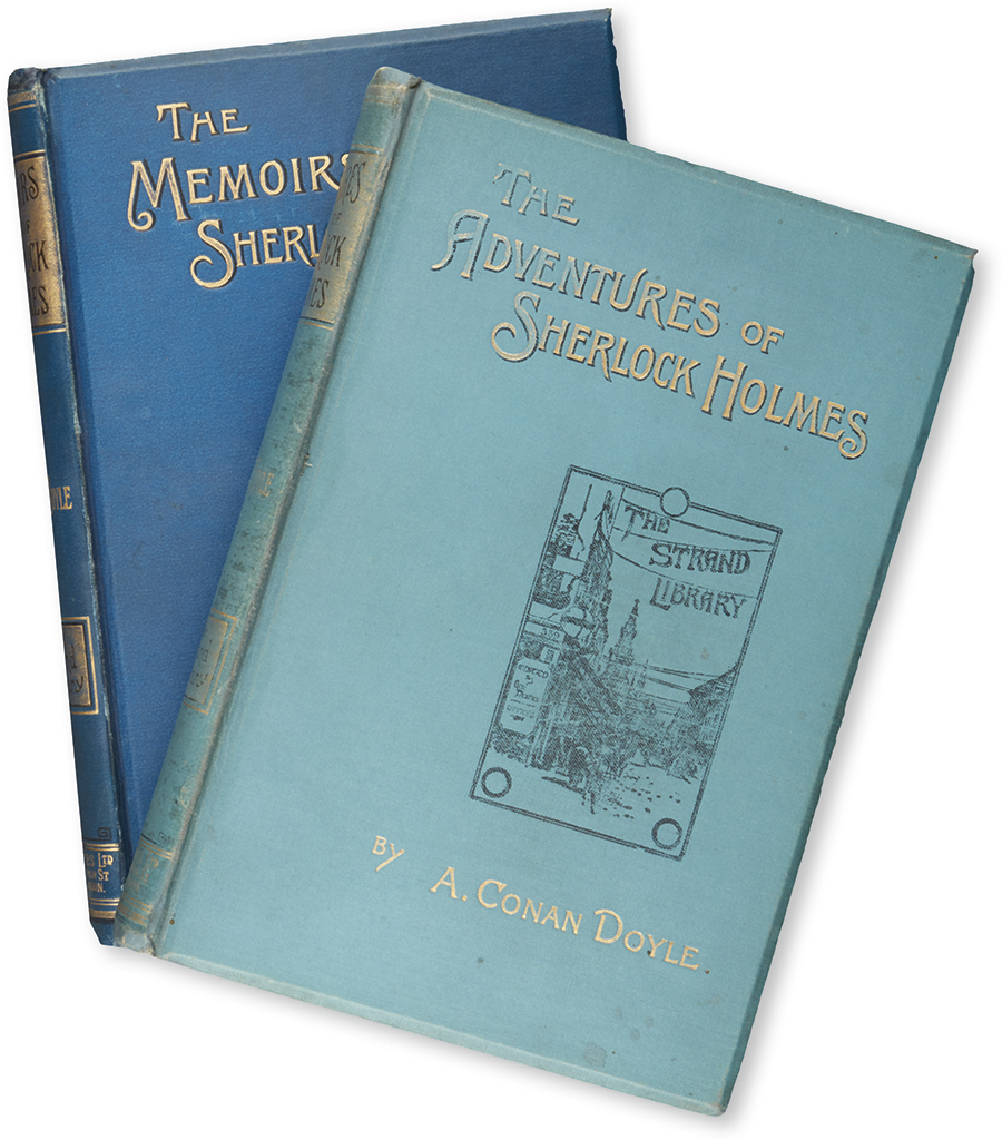 Appraisal: DOYLE ARTHUR CONAN The Adventures of Sherlock Holmes The Memoirs