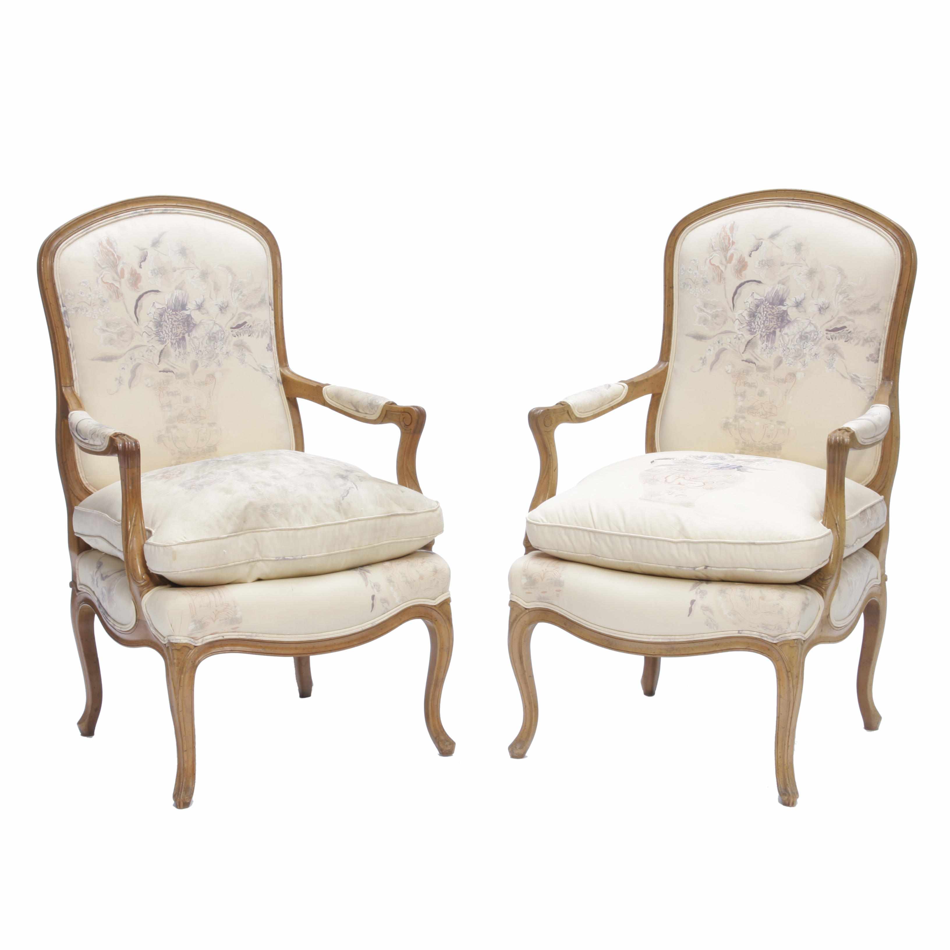 Appraisal: Property of various owners A pair of Louis XV style