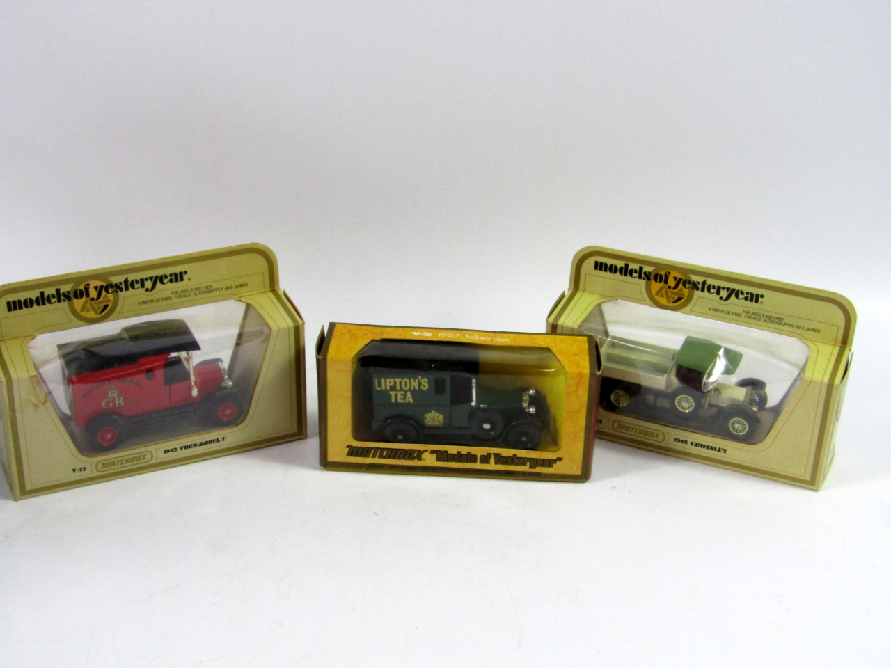 Appraisal: Matchbox Models of Yesteryear die cast vehicles including Years of