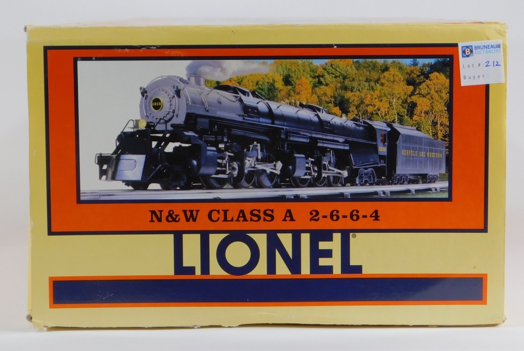 Appraisal: LIONEL N W CLASS A ARTICULATED STEAM LOCOMOTIVE United States