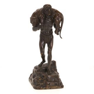 Appraisal: After Demetre Chiparus bronze sculpture After Demetre Chiparus bronze sculpture