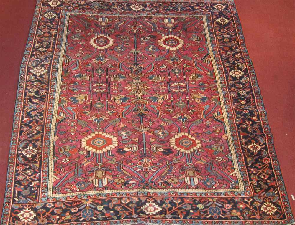 Appraisal: HERIZ RUG approx ' '' x ' '' Retail tag