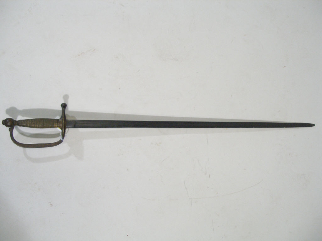 Appraisal: Civil War Era Model N C O Sword single fuller