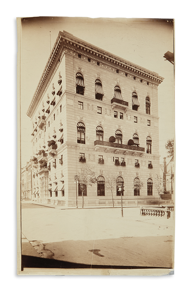 Appraisal: NEW YORK CITY Mammoth photograph of University Club of New