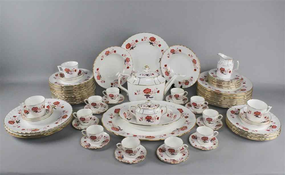 Appraisal: ROYAL CROWN DERBY ''BALI'' PATTERN PART DINNER SERVICE Printed mark