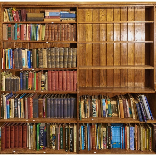 Appraisal: Eight shelves of miscellaneous books general shelf stock