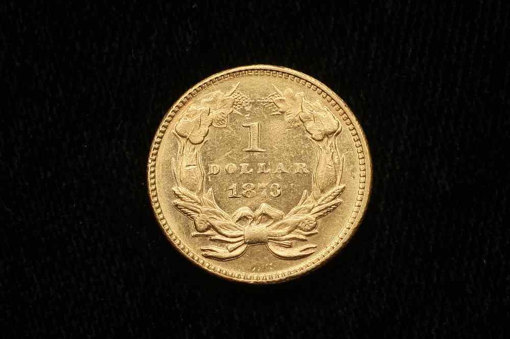 Appraisal: COIN - One dollar gold coin very choice ungraded