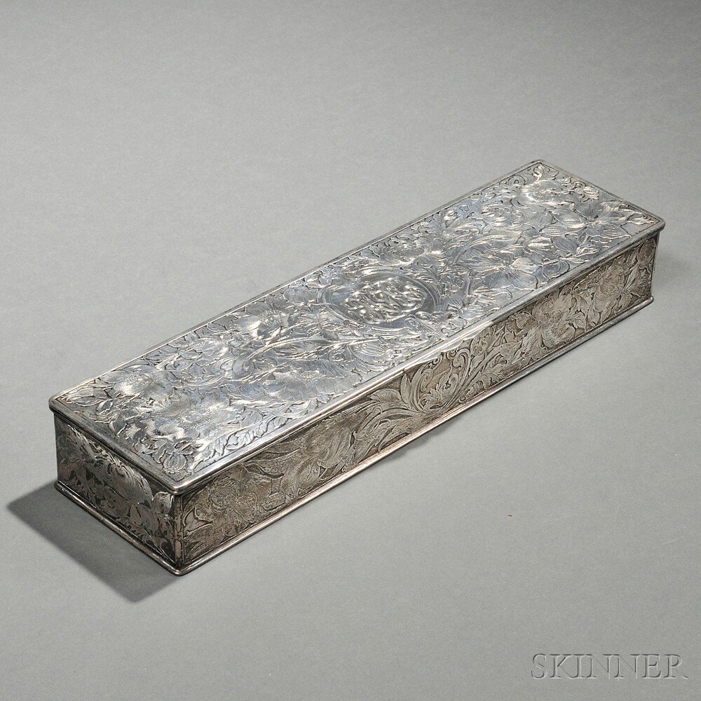 Appraisal: Reed Barton Sterling Silver Box Taunton Massachusetts late th early