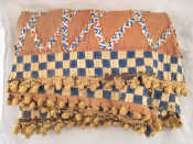 Appraisal: An African tribal textile probably Democratic Republic of Congo circa