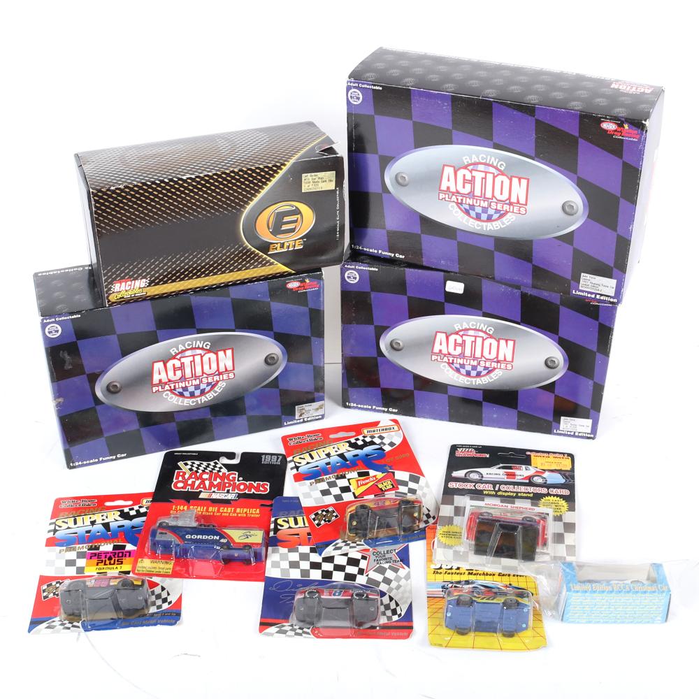 Appraisal: NASCAR NHRA DIECAST CARS NASCAR NHRA Diecast Cars NASCAR NHRA