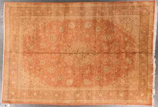 Appraisal: Persian Sarouk carpet Iran circa x Estimate -