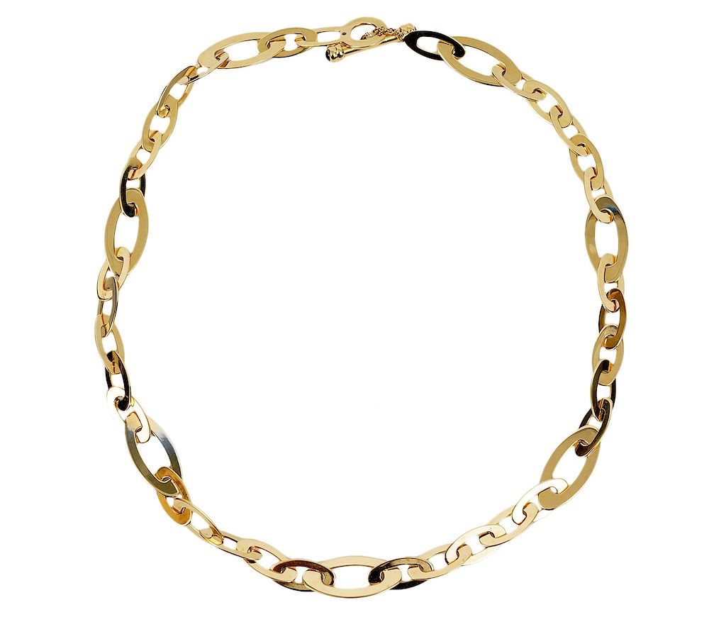 Appraisal: Roberto Coin Chic Shine kt Link Necklace Roberto Coin kt